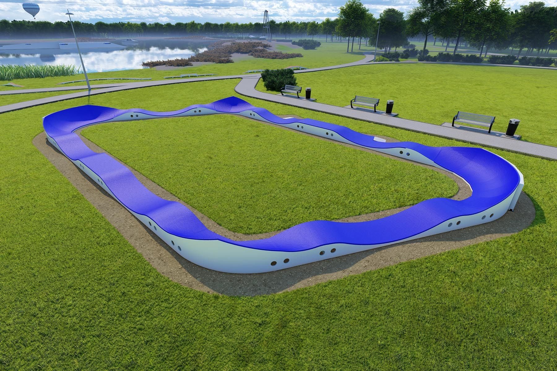 Pumptrack Casino Square PC2BEPE – foto 2