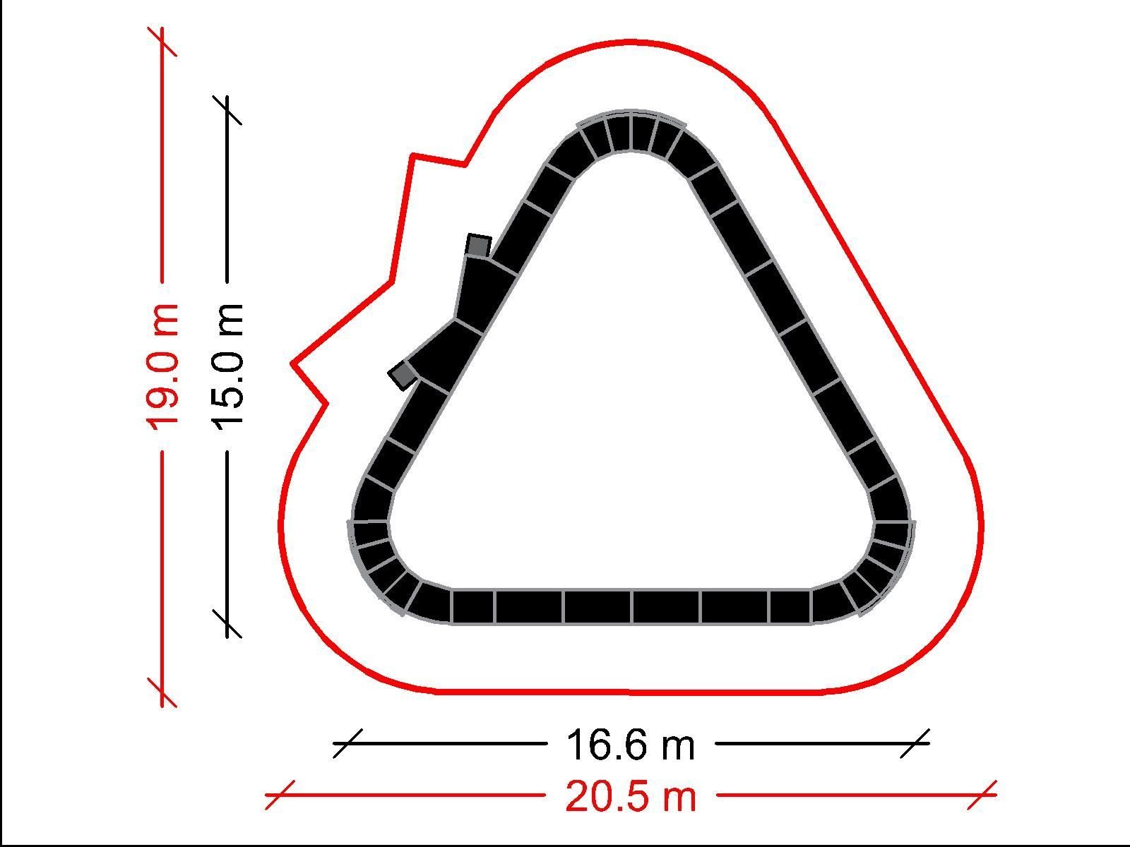 Pumptrack Triangle E PC2AEPE – foto 1