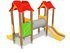 Set cu două turnuri cu tunel pentru loc de joacă - BGL-00810 miniatura 1