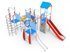 Set cu patru turnuri cu structură de frânghii pentru loc de joacă - BGL-1130 miniatura 1