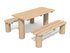 Masă de picnic din salcâm - BGL-8303 miniatura 1